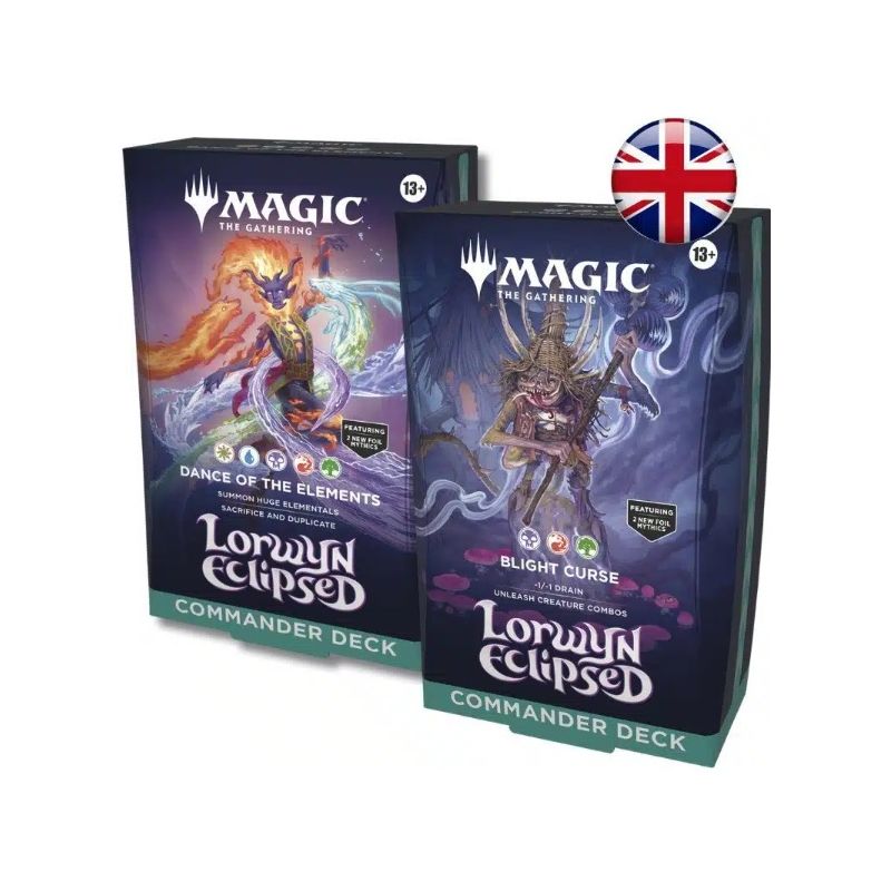 Mtg Commander Lorwyn Eclipsed Pack 2 Mazos (Inglés) | Juegos de Cartas | Gameria