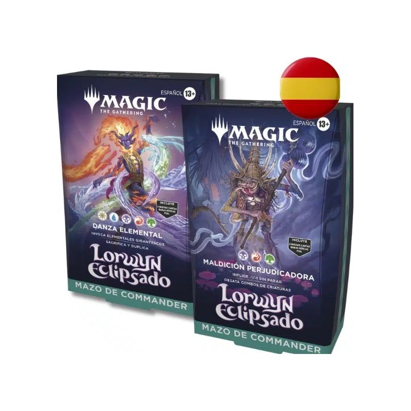 Mtg Commander Lorwyn Eclipsed Pack 2 Mazos | Juegos de Cartas | Gameria
