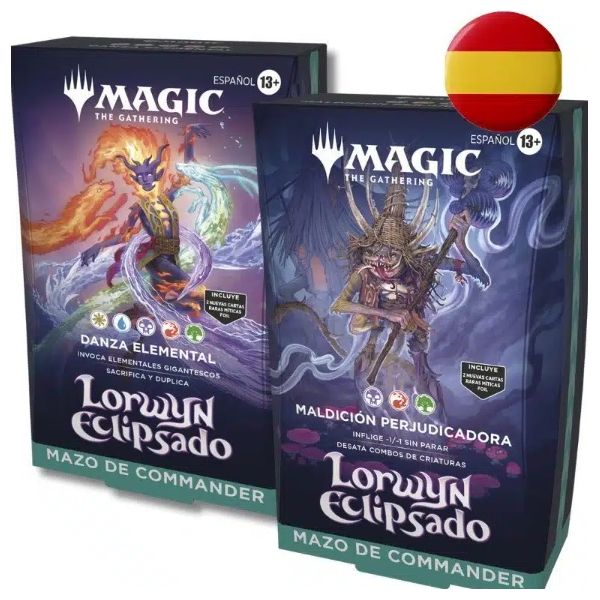 Mtg Commander Lorwyn Eclipsed Pack 2 Mazos | Juegos de Cartas | Gameria