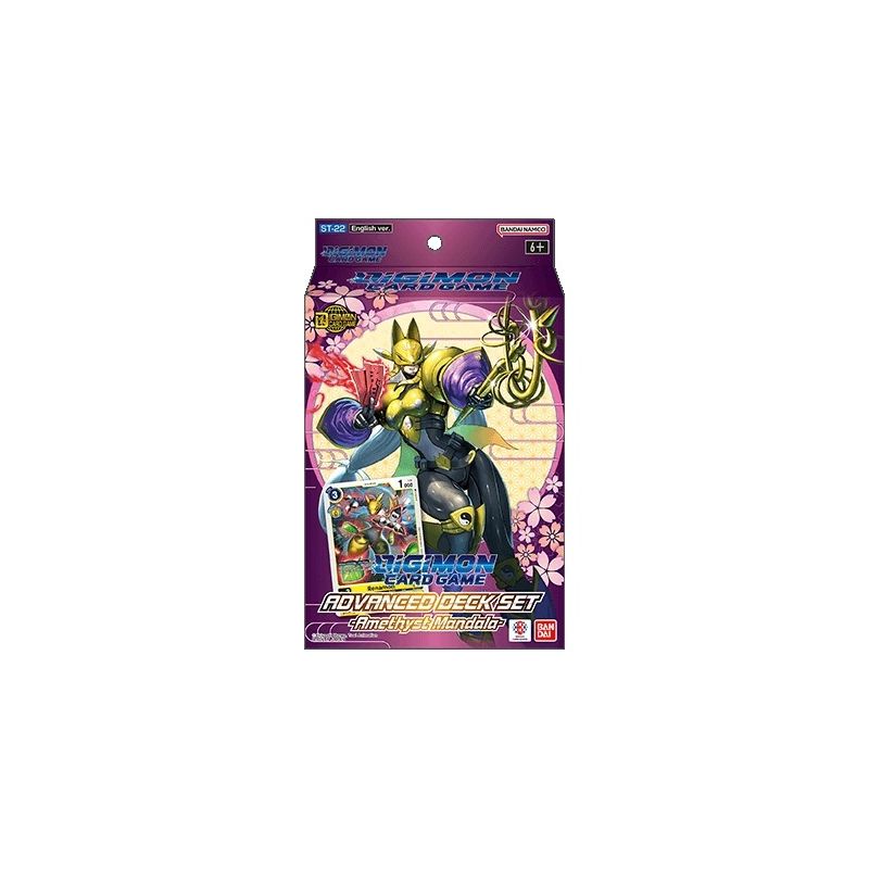 Digimon Card Game Starter Deck Amethyst Mandala Advanced St-22 | Juegos de Cartas | Gameria