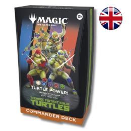 Mtg Teenage Mutant Ninja Turtles Commander Deck Turtle Power (Inglés) | Juegos de Cartas | Gameria