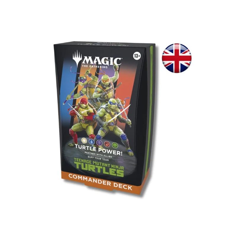 Mtg Teenage Mutant Ninja Turtles Commander Deck Turtle Power (Inglés) | Juegos de Cartas | Gameria