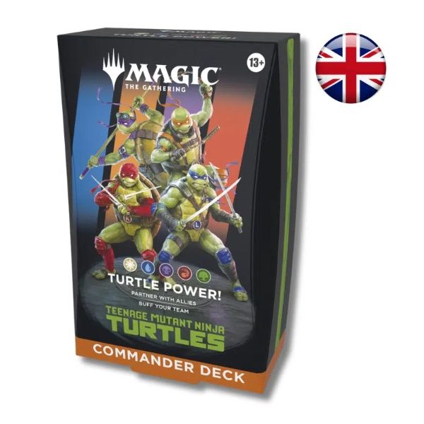 Mtg Teenage Mutant Ninja Turtles Commander Deck Turtle Power (Inglés) | Juegos de Cartas | Gameria
