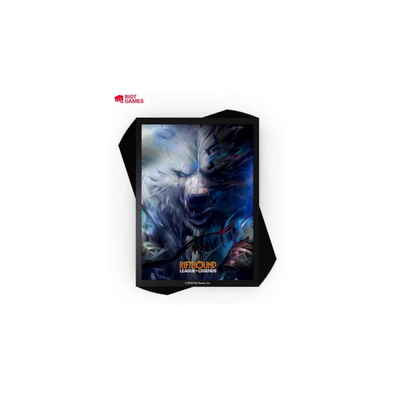 Fundas Riftbound Art Sleeves Volibear 100 unidades | Accesorios | Gameria