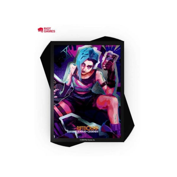 Fundas Riftbound Art Sleeves Jinx 100 unidades | Accesorios | Gameria