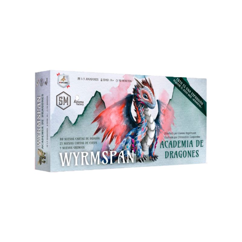 Wyrmspan Academia de Dragones | Juegos de Mesa | Gameria