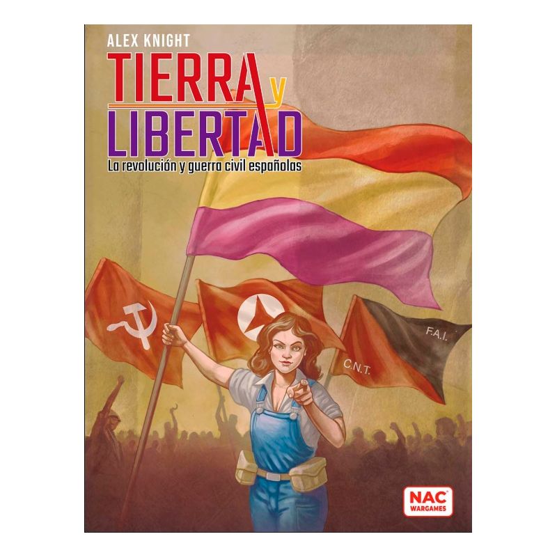 Tierra y Libertad La Revolucion y Guerra Civil Españolas | Juegos de Mesa | Gameria