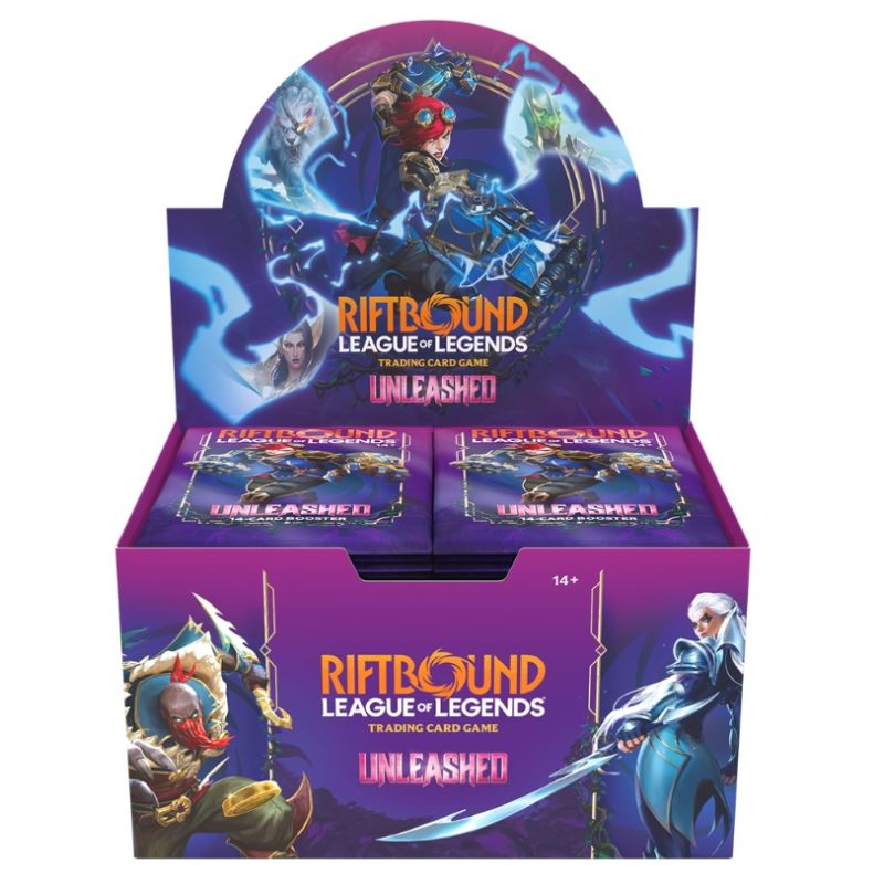 Riftbound League of Legends TCG Unleashed Booster Caja (Inglés) | Juegos de Cartas | Gameria