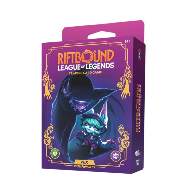 Riftbound League of Legends TCG Unleashed Champion Deck Vex (inglés) | Juegos de Cartas | Gameria