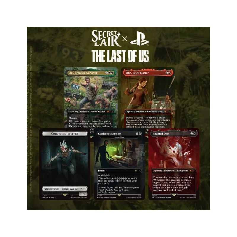 Mtg Secret Lair Playstation The Last Of Us Parte 1 Non Foil (Inglés) | Juegos de Cartas | Gameria
