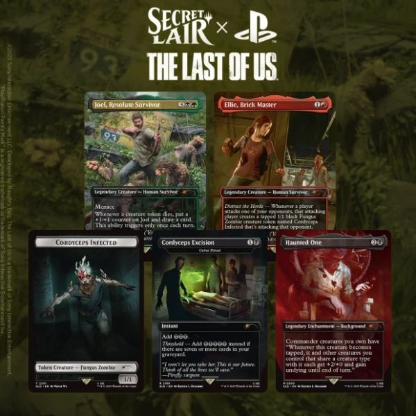 Mtg Secret Lair Playstation The Last Of Us Parte 1 Non Foil (Inglés) | Juegos de Cartas | Gameria