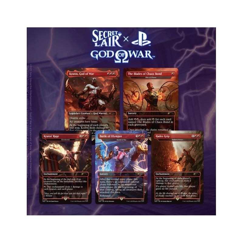 Mtg Secret Lair Playstation God Of War Greek Non Foil (Inglés) | Juegos de Cartas | Gameria