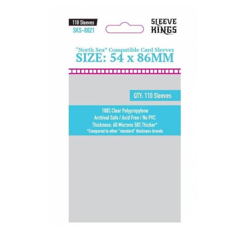 Fundas Sleeve Kings North Sea 54x86mm | Accesorios | Gameria
