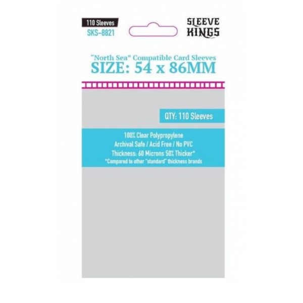 Fundas Sleeve Kings North Sea 54x86mm | Accesorios | Gameria