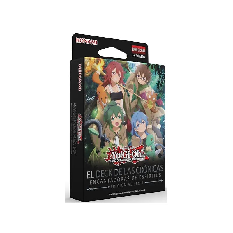 Tcg Yugioh El Deck de las Crónicas Encantadoras de Espíritus Baraja De Estructura Foil | Juegos de Cartas | Gameria