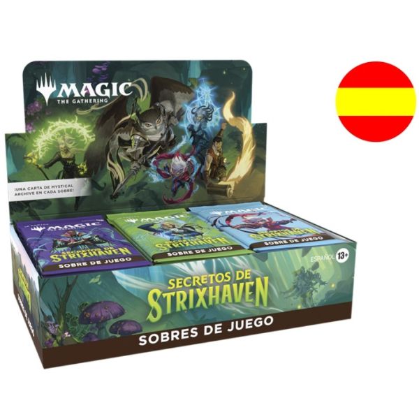 Mtg Secrets of Strixhaven Eclipsed Caja de Sobres | Juegos de Cartas | Gameria