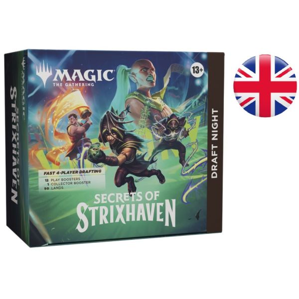 Mtg Secrets of Strixhaven Draft Night (Inglés) | Juegos de Cartas | Gameria
