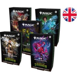 Mtg Commander Secrets of Strixhaven Pack 5 Mazos (Inglés) | Juegos de Cartas | Gameria