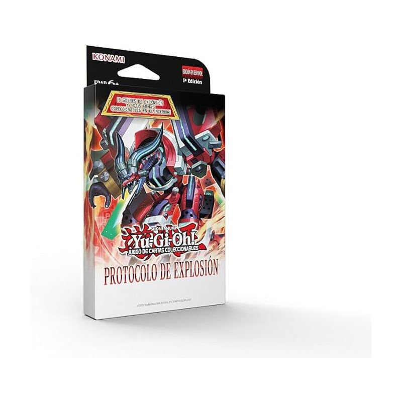 Tcg Yugioh Protocolo de Explosión Blíster con 3 sobres | Juegos de Cartas | Gameria