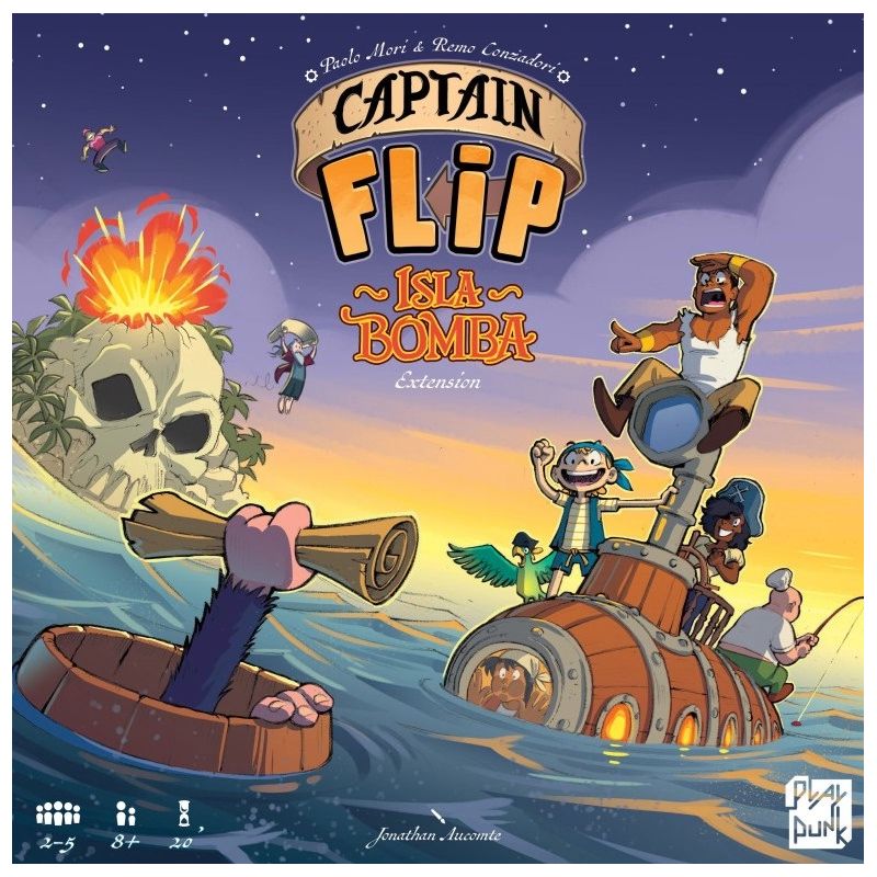 Captain Flip: Isla Bomba | Juegos de Mesa | Gameria