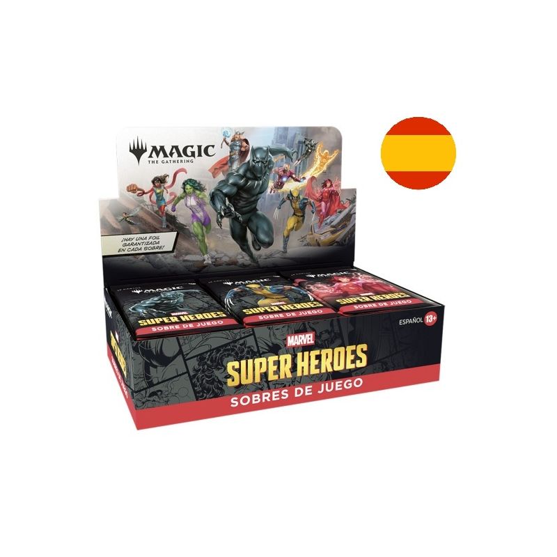 Mtg Marvel Super Heroes Caja de Sobres | Juegos de Cartas | Gameria