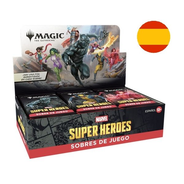 Mtg Marvel Super Heroes Caja de Sobres | Juegos de Cartas | Gameria