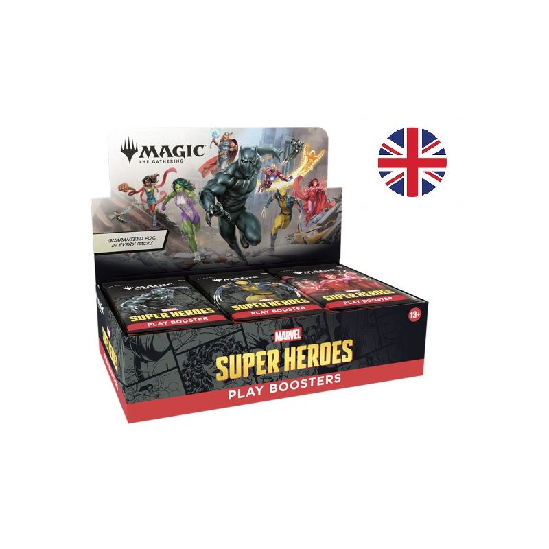 Mtg Marvel Super Heroes Caja de Sobres (Inglés) | Juegos de Cartas | Gameria