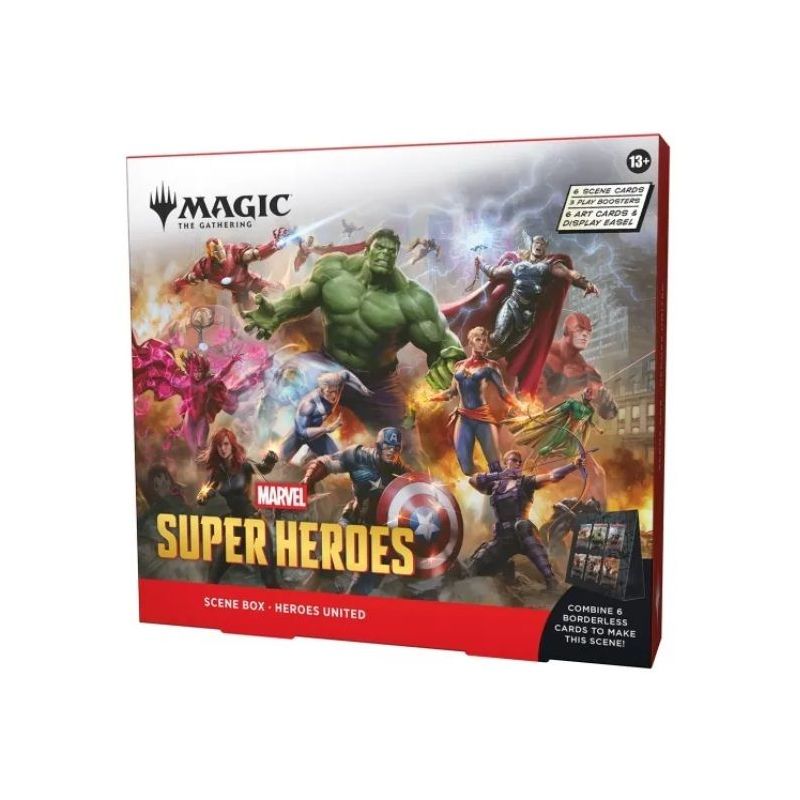 MTG Marvel Super Heroes Scene Box Heroes United (Inglés) | Juegos de Cartas | Gameria