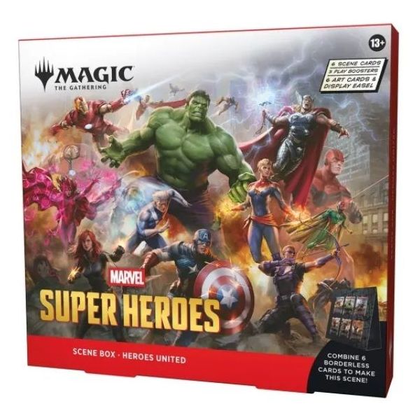 MTG Marvel Super Heroes Scene Box Heroes United (Inglés) | Juegos de Cartas | Gameria