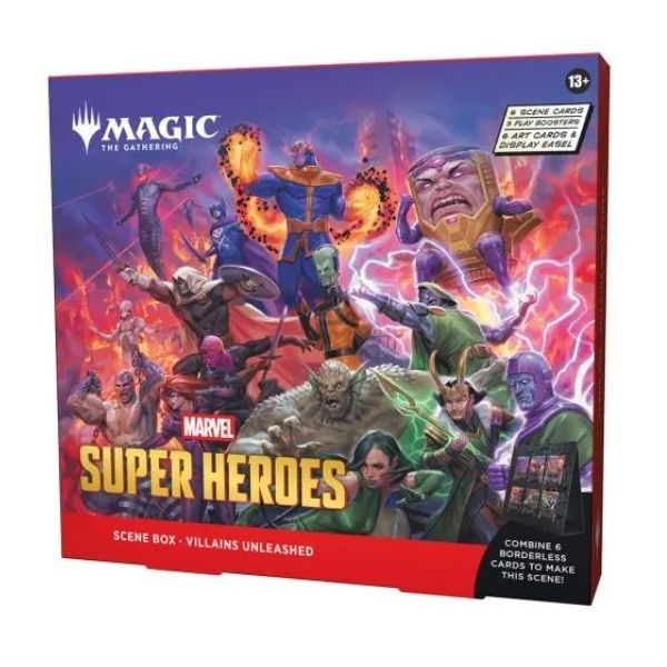 MTG Marvel Super Heroes Scene Box Villains Unleashed (Inglés) | Juegos de Cartas | Gameria