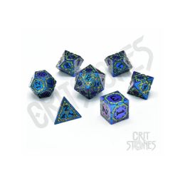 CritStones Metal Pack de Dados Twilight Grove (7) | Accesorios | Gameria