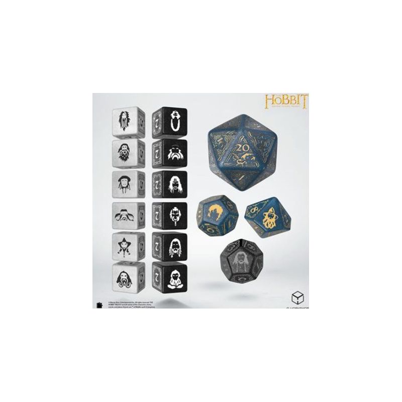 Set de Dados The Hobbit TCG Q-Workshop | Accesorios | Gameria