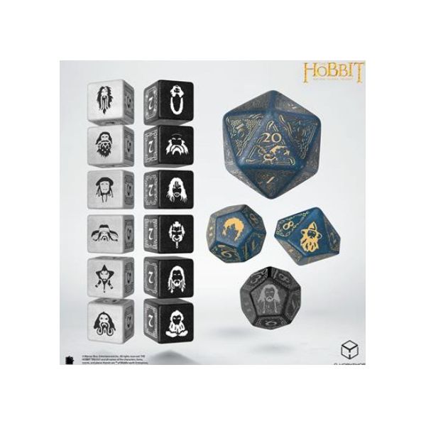 Set de Dados The Hobbit TCG Q-Workshop | Accesorios | Gameria