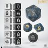 Set de Dados The Hobbit TCG Q-Workshop | Accesorios | Gameria