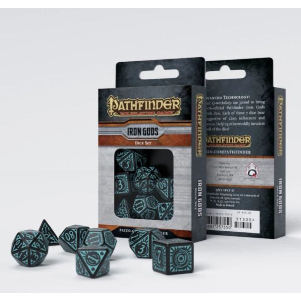Pathfinder Iron Gods Dice Set | Accesorios | Gameria