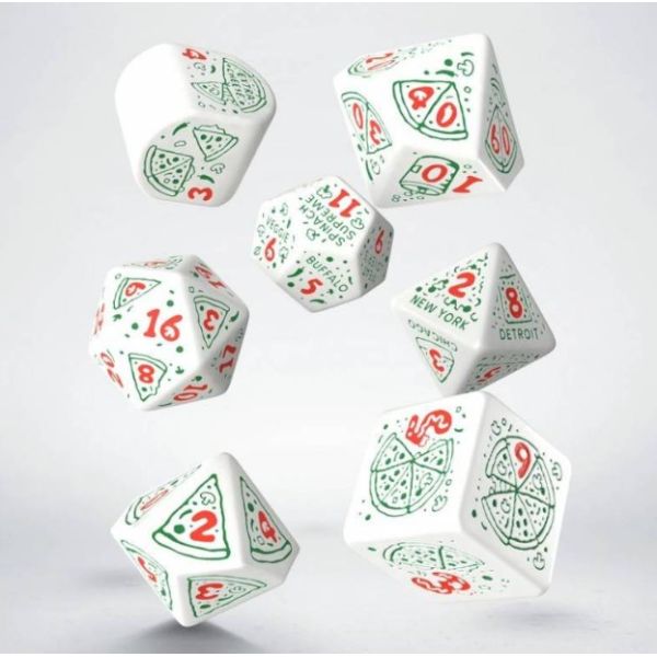 Dados Pizza Dice Set | Accesorios | Gameria