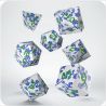 Dados Full Art Porcelain Dice Set  | Accesorios | Gameria