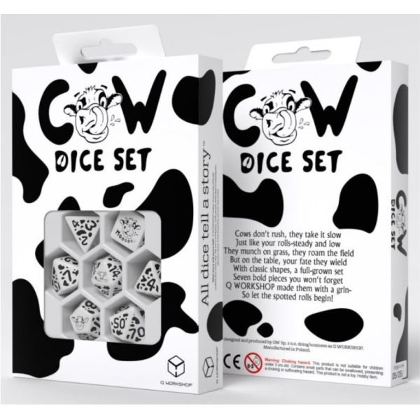 Dados Cow Dice Set: MOOzilla | Accesorios | Gameria