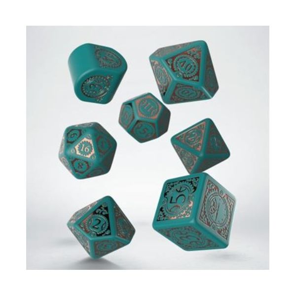Dados Steampunk Clockwork: Nautical Apparatus Modern Dice Set | Accesorios | Gameria