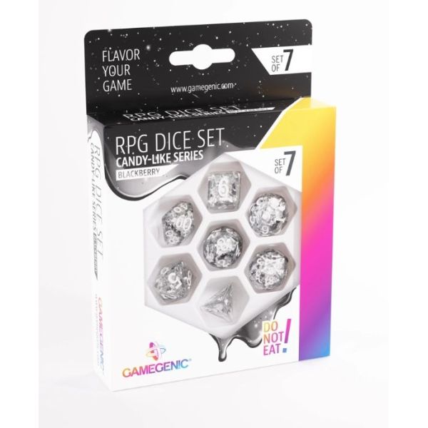 Dados Blackberry RPG Dice Set | Accesorios | Gameria