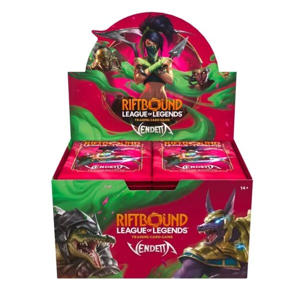 Riftbound League of Legends TCG Vendetta Booster Caja (Inglés) | Juegos de Cartas | Gameria