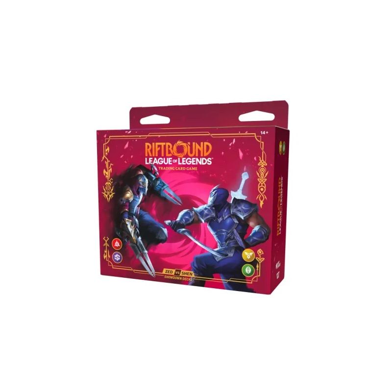 Riftbound League of Legends TCG Vendetta Champion Deck Zed vs Shen (inglés) | Juegos de Cartas | Gameria