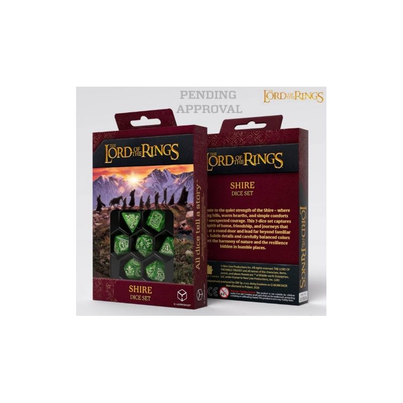 Set de Dados The Lord of the Rings Q-Workshop | Accesorios | Gameria
