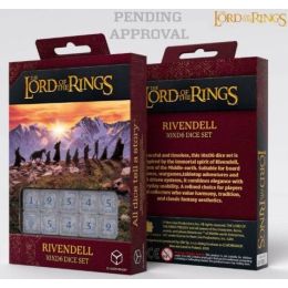 Set de Dados The Lord of the Rings 10xD6 Q-Workshop | Accesorios | Gameria