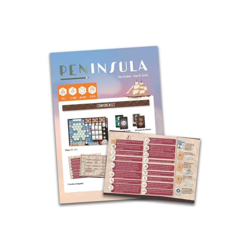 Peninsula Paquete de Idioma (Castellano) | Juegos de Mesa | Gameria