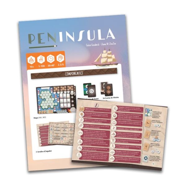 Peninsula Paquete de Idioma (Castellano) | Juegos de Mesa | Gameria