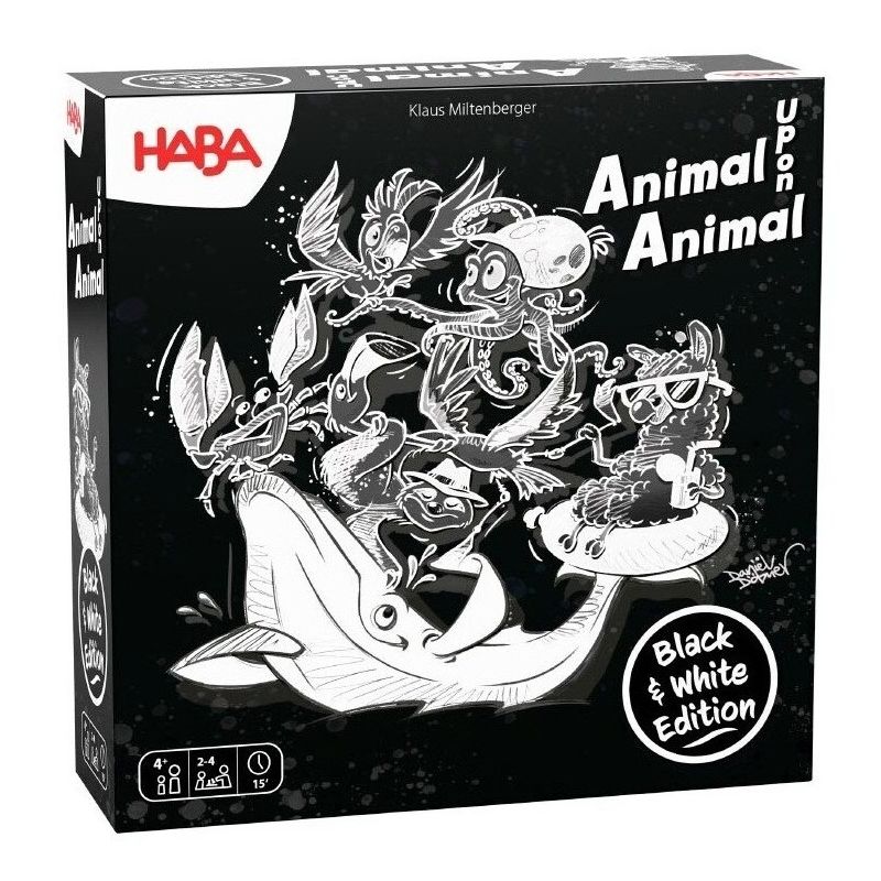 Animal Sobre Animal - Edicion Blanco y Negro  Juegos de Mesa | Gameria