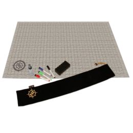 Enhance Tabletop Kit de campaña de alfombrilla de rejilla DnD beige | Accesorios | Gameria