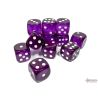 Dados Chessex Gemini 16mm D6 Nebula -Wist/White Dice Block (12 Unidades) | Accesorios | Gameria