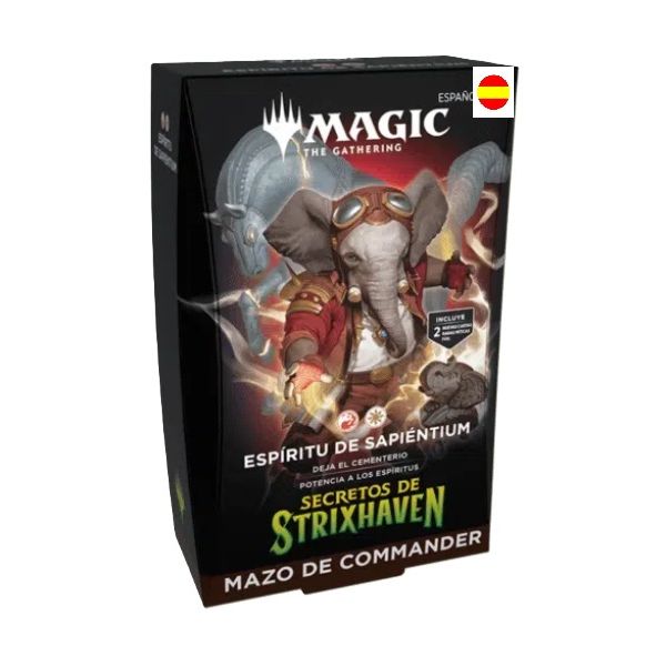 Mtg Commander Secrets of Strixhaven Espíritu de Sapiéntium | Juegos de Cartas | Gameria
